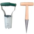 thumbnail image 1 of Coofit 2PCS Manual Transplanting Shovel Set Creative Stainless Steel Dibber Garden Tool, 1 of 10