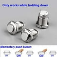thumbnail image 3 of MYG Perfect for Projects Pack of Ten Waterproof Momentary Push Buttons IP65, 3 of 10