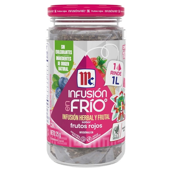 Infusión en frío McCormick frutos rojos 25 g
