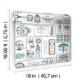 thumbnail image 6 of Star Wars Pictogram Peel & Stick Wallpaper, 6 of 7