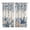 Blue Beige, variant on 2 Panels Kitchen Tier Curtains 39 Inch Length, Blue Coastal Starfish Grommets Window Treatment Curtain, Beach Nautical Shell Eucalyptus Retro Thermal Curtains Drapes for Living Room/Bathroom