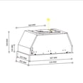 thumbnail image 3 of Campana Integrada Tecnolam Potenza52.AC Acero Inoxidable 52 cm, 3 of 3