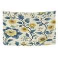 thumbnail image 5 of WOBOGO Yellow Vintage Floral Pattern Tapestry 90×60in Home Living Room Bedroom Wall Hanging Ornaments, 5 of 10
