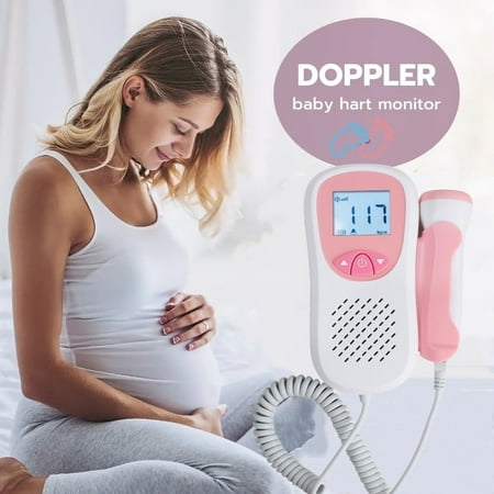 Heartbeat Monitor Portable-FetalDopler-Easy to Use for Home
