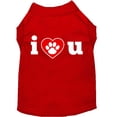 thumbnail image 6 of Pet Dog  Cat Shirt Screen Printed, "I Love You", 6 of 10