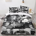 thumbnail image 1 of Elvis Presley Bedding Set Rock 'n' Roll Singer Print Microfiber Duvet Cover with Zipper, 1 of 5
