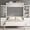 White, variant on Euroco Wood Queen Size Murphy Bed with Storage Shelves, Convertible Wall Bed with Drawers, White