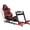 BLACK+RED, variant on ARES WING Racing Simulator Cockpit with Adjustable Seat & Shifter Mount, Heavy Duty Sim Racing Rig Compatible with Logitech, Fanatec, Thrustmaster for PS5, Xbox & PC