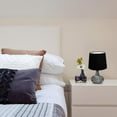 thumbnail image 4 of Simple Designs Mosaic Tiled Glass Genie Table Lamp with Fabric Shade, 4 of 4