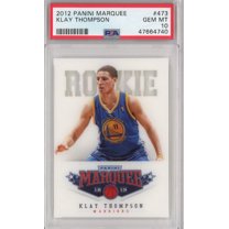 Graded 2012-13 Panini Marquee Klay Thompson #473 Rookie RC Basketball Card PSA 10 Gem Mint