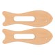 thumbnail image 2 of Tablero De Madera Gua Sha, Herramienta De Masaje De Madera Con Forma De , 2 Uds., Haya Resistente, Segura Para Viajar, 2 of 7