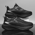 thumbnail image 4 of Men's Breathable Mesh Sneakers with Shock-Absorbing Sole & Anti-Slip Sole - Low-Top Athletic Running Suitable for Training, Gym, Outdoor, Plus Sizes Available, Spring/Summer Collection, 4 of 8