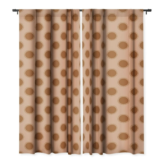 Society6 Avenie After The Rain Desert Sun Single Panel Room Darkening Window Curtain 50" x 96"