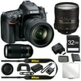 thumbnail image 2 of Nikon Black D610 DSLR Camera with 24.3 Megapixels and 24-85mm and 70-300 Lenses Included, 2 of 2
