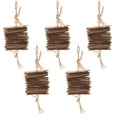thumbnail image 2 of Juguete Para Masticar De Cartón Para Pájaros, 5 Piezas, Resistente A Las Mordeduras, Juguete Para Masticar De Papel Natural Seguro Para Loros, Divertido Para Cacatúa, Agapornis, 2 of 7