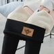thumbnail image 1 of Puntoco Señoras Otoño e Invierno Slim Fit Moda Casual Etiqueta de cuero Elástico Cintura alta Pantalones cálidos Puntoco Puntoco-2132, 1 of 5