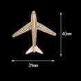 thumbnail image 7 of Airplane Brooch Pin Fashion Jewelry Accessories Rhinestones Vintage Elegant Fashion Style Suit Brooch Lapel Pins for Coat Dance Wedding Men, 7 of 7
