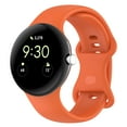 thumbnail image 1 of Outstanding Silicone Sports Watch Band with Sweat Proof for Smartwatch Adjustable Wide Compatibility, 1 of 5