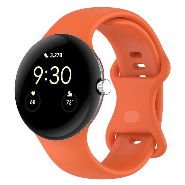 Outstanding Silicone Sports Watch Band with Sweat Proof for Smartwatch Adjustable Wide Compatibility
