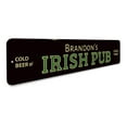 thumbnail image 3 of Irish Pub Good Times Novelty Sign, Metal Wall Decor - 4x18 inches, 3 of 4
