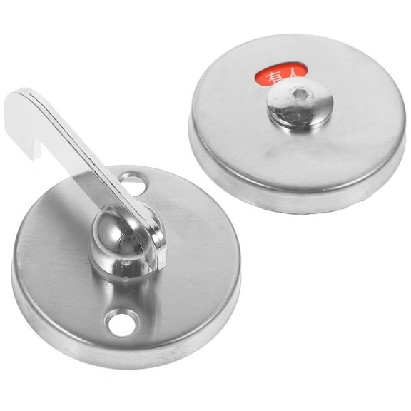 Raindrops Bathroom Indicator Lock Stainless Steel Toilet Door Lock Occupied Door Shower Door Latch