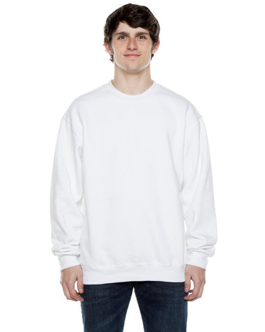Hanes 80% cotton 20% polyester Sweatshirt 6160 Crew neck in white 