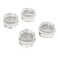 thumbnail image 4 of Tope de puerta autoadhesivo BuyWeek 4 piezas plástico acrílico transparente, 4 of 14