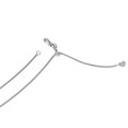 thumbnail image 1 of Leslie's 14K White Gold 1 mm Adjustable Wheat Chain (Weight: 3.29 Grams, Length: 22 Inches), 1 of 2