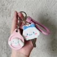 thumbnail image 3 of Sanrio Hello Kitty Kuromi Keychain Silicone Kawaii Anime Cute Key Case Kt Cat Pendant Melody Access Control Card Case Keychain, 3 of 7
