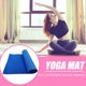 thumbnail image 3 of Fitness Esterilla de yoga de 4 mm de grosor, antideslizante, color azul, para uso en interiores y exteriores Tmvgtek Para Estrenar, 3 of 7