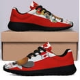 thumbnail image 3 of Happy Canada Day Funny Beaver Shoes Sneakers Black Size 7.5, 3 of 7