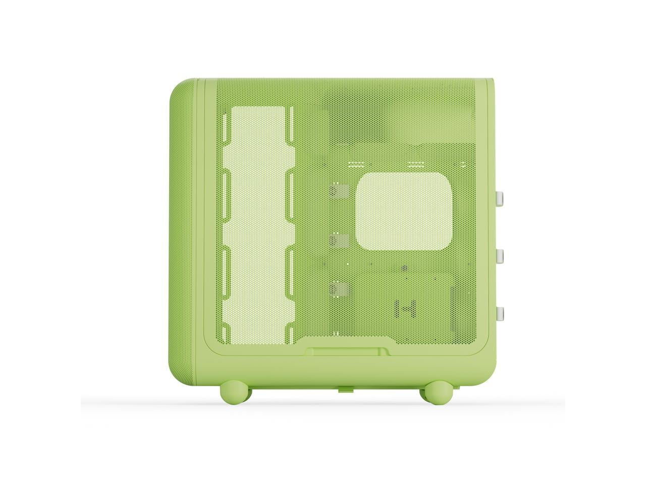 HYTE X50 PC Gaming Case CS-HYTE-X50G-MM Modern Performance ATX Mid-Tower PC Gaming Case - Matcha Milk (Green)