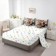 thumbnail image 4 of Horse Bed in a Bag Queen Comforter Set 7 Piece,Western Bedding Sets Queen,Exotic Geometry Aztec Sheet Set with Comforter Brown Cowhide Bohemian Flowers Room Decor, 4 of 6