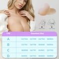 thumbnail image 5 of MLDRA 2 Pairs Sticky Bra Push Up Backless Bra Ultra Thin Adhesive Bra with Nipple Covers, Reusable Strapless Bras for Women, Invisible Silicone Bra, 5 of 6