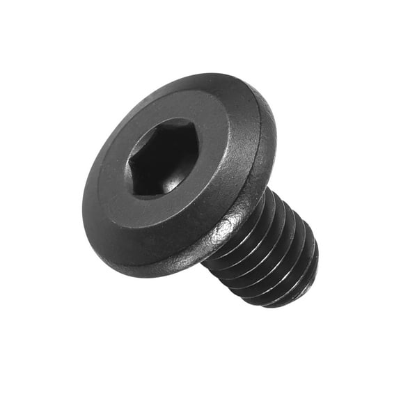 Flat Head Hex Socket Cap Screws Bolts(1/4"-20x1/2") 25Pcs, 304 Stainless Steel Hex Socket Furniture Bolts Countersunk Screws - for Furniture Woodworking Project, Black