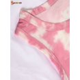thumbnail image 6 of Spencer Women's Sleeveless Tie Dye Sundress Crew Neck Summer Casual T-Shirt Dresses, 6 of 7