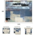 thumbnail image 7 of Cocosity 8' x 10' Modern Abstract Carpet Distressed Machine Washable Non-slip Soft Suitable for Living Room Bedroom Office, 7 of 7