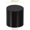 thumbnail image 2 of Unique Bargains Black Acrylic Solid Cylinder Round Display Riser, 2 Inches x 2 Inches, 2 of 4