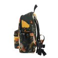thumbnail image 4 of FORMRS School Backpack with Front Zippered Pocket 12" Student Travel Daypack, Fish Pattern, 4 of 6