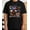 Black-1, variant on Men Eagle and Galaxy Printing T Shirt Graphic Tee with Compass Design