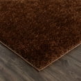 thumbnail image 4 of Hauteloom Heavenly Solid Shag Area Rug for Living Room Bedroom - High Pile Fluffy Carpet - Soft Shaggy Cozy Plush Rug - Brown - 9'3" x 12', 4 of 12