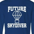 thumbnail image 4 of Inktastic Skydiving Future Skydiver Long Sleeve Youth T-Shirt, 4 of 5