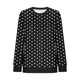 thumbnail image 5 of Heisall Womens Hoodies Spring Autumn Non-positional Print Fashion Casual Loose Ribbed Design Crewneck 2025 New Arrival Tops, 5 of 5