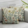 thumbnail image 4 of BANET Pack of 2 Spring Decorative Pillowcases for Home 12x12in, 4 of 8