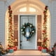thumbnail image 2 of Decoraciones de la Puerta de Navidad 70.86x35.43 Pulgadas Cortina de la Puerta de Navidad, Decoración de la Fiesta de Vacaciones, Puerta de Santa Claus Colgando, Decoraciones de la Fiesta de Navidad E, 2 of 6