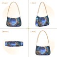 thumbnail image 7 of FORMRS Womens Shoulder Bag with Chain Strap Clutch Purse Cute Tote Handbag, Beautiful Floral Moon, 7 of 7