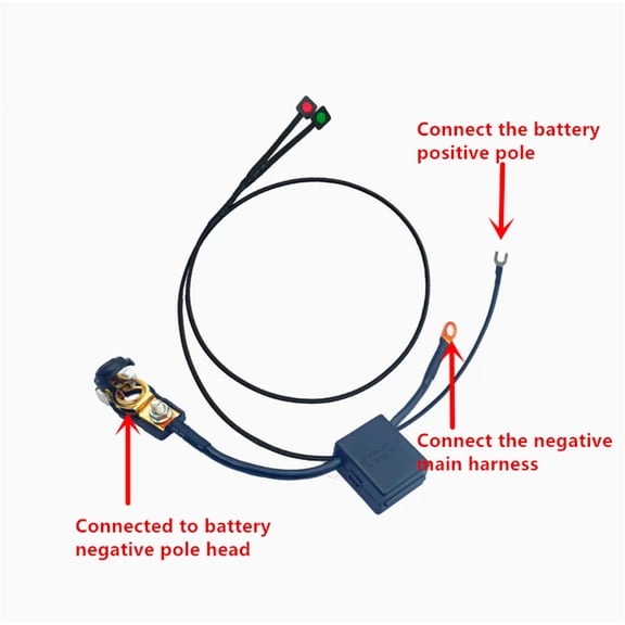 Car Button Control Battery Isolator Disconnect Master Switches Universal 8V-16V