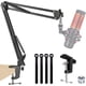 thumbnail image 3 of Soporte de micrófono con brazo articulado QuadCast, soporte de brazo de tijera con brazo de suspensión ajustable para HyperX QuadCast, QuadCast S - Micrófono de condensador USB RGB de SUNMON, 3 of 4