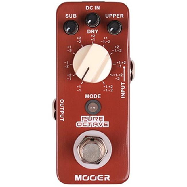 Afkorten in het midden van niets Verheugen Mooer MOC1-U Micro Series Pure Octave Guitar Single Effect - Walmart.com