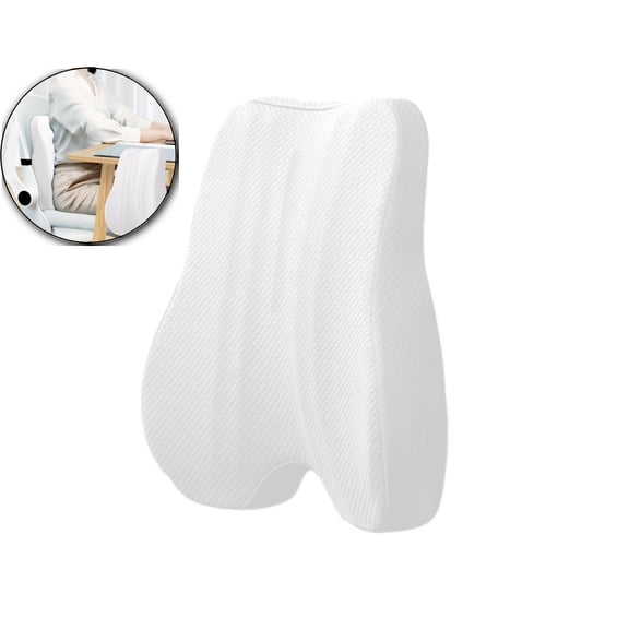 VQPeo Lumbar Support Pillow for Office Chair Back Support Pillow for Chair Car Seat Back Support Ergonomic Back Chair Pillow Desk Chair Back Cushion for Back